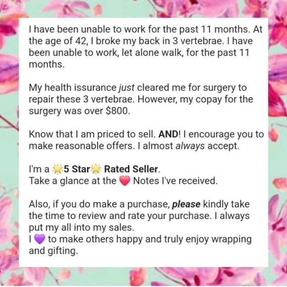 NWOT! Sweet Floral Top - Picture 10 of 11